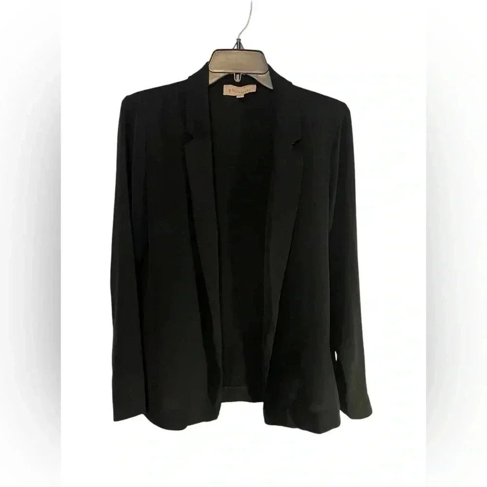 Women’s Philosophy Black Traditional Blazer. Size 4